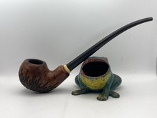Erik Nording Handmade Rusticated Churchwarden Estate Tobacco Pipe