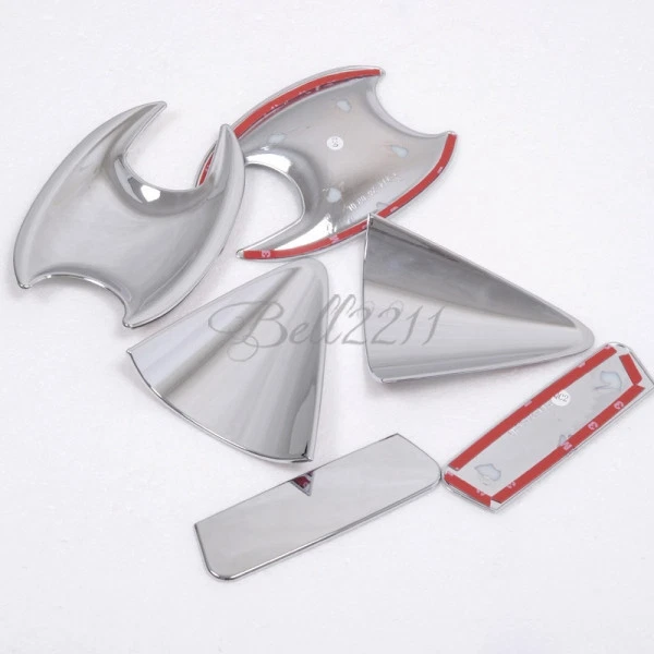 Manija de puerta cromada ABS taza cuenco cubierta embellecedor para Honda Vezel HR-V HRV 2014-2022 Foto 4 de 4