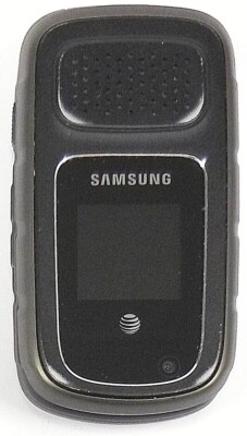 Samsung Rugby 3 III SGH-A997 - Gray and Black ( AT&T ) Cellular Flip Phone