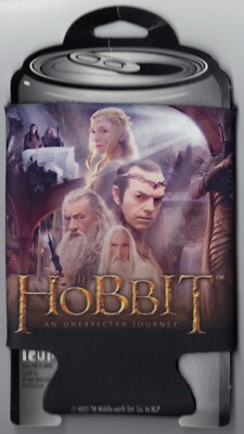 The Hobbit Rivendell Bottle & Can Beverage Coolers Holds 12 & 16 oz Can Neoprene