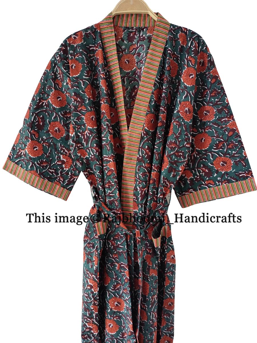 Ladies kimono top dressing gown