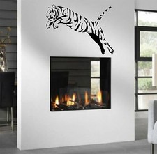 WD WALL STICKER TIGER ASIA AFRICA wall sticker living room hallway XXL