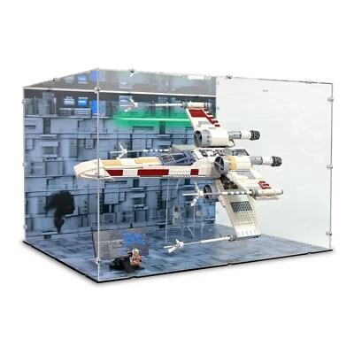 Acryl Vitrine für Lego 75355 X-Wing Starfighter Horizontal & Ständer - Bild 1 von 3