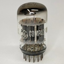 (1) Tested GE 6AS11 Tube Date Code JZ General Electric 6AS11 Dual Triode Tube