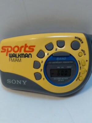 Sony Sports Walkman SRF-M78 Portable FM/AM Radio