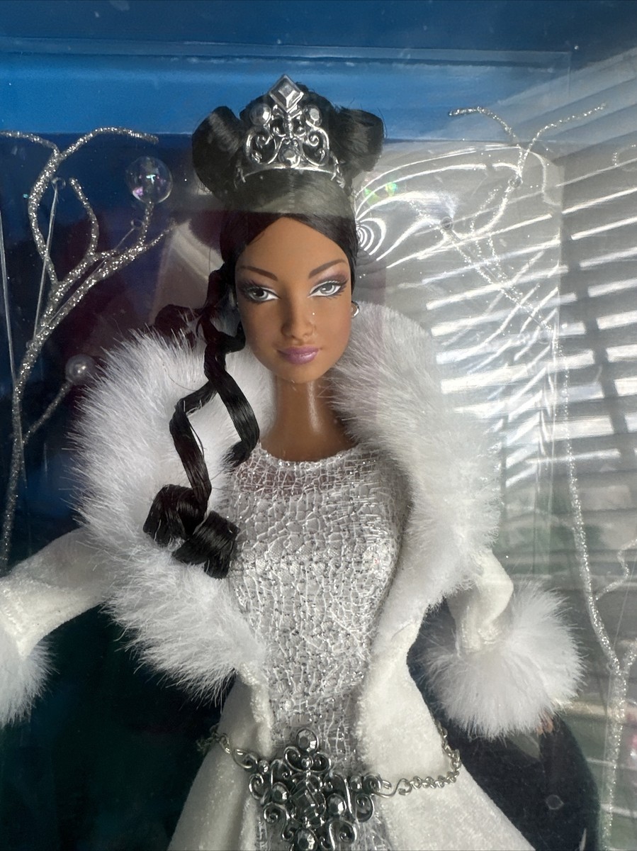 Holiday Visions Barbie Doll African American Winter Fantasy