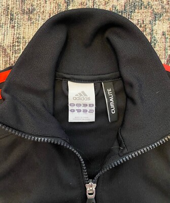 ADIDAS PREDATOR Climalite Full Zip Soccer Football Track Jacket SZ