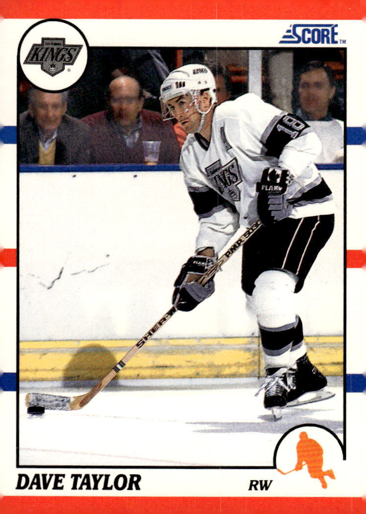 1990-91 Score American #166 Dave Taylor