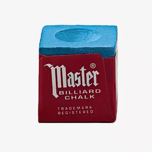 1 Gross Master Billiard and Pool Cue Stick Chalk - Sky Blue - 144 Cubes