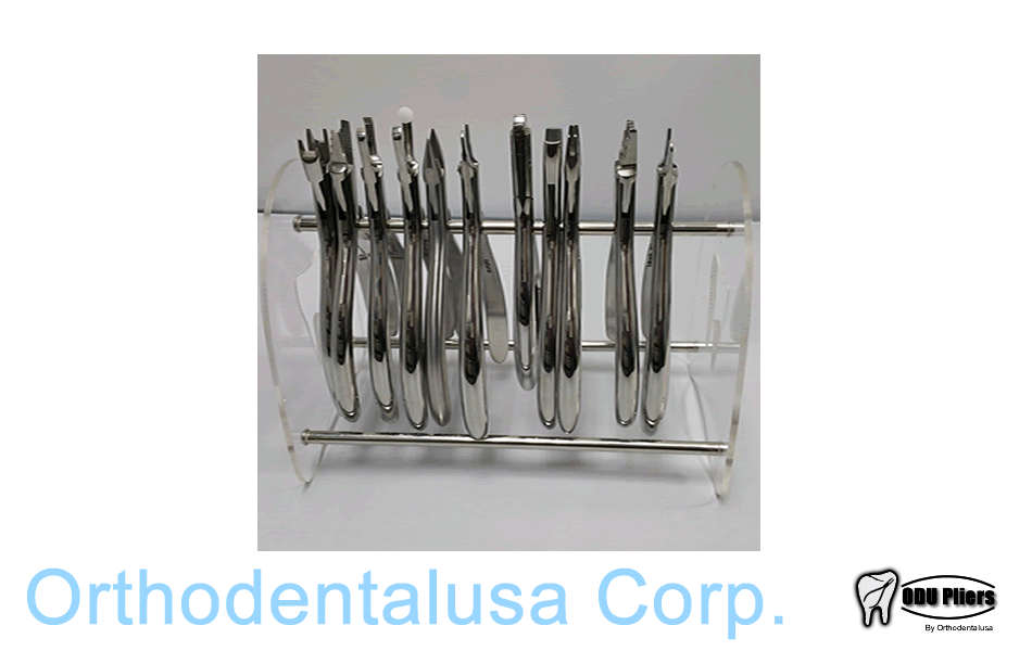 DENTAL Orthodontic RACK PLIERS holder / ORTHODENTALUSA CORP. Made in ...