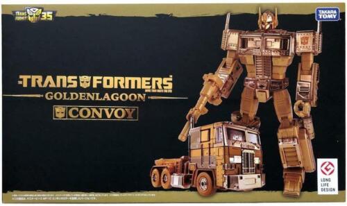 Takara Tomy Transformers 35TH Anniversary MP-10G Gold Lagoon Optimus Prime - Picture 1 of 6