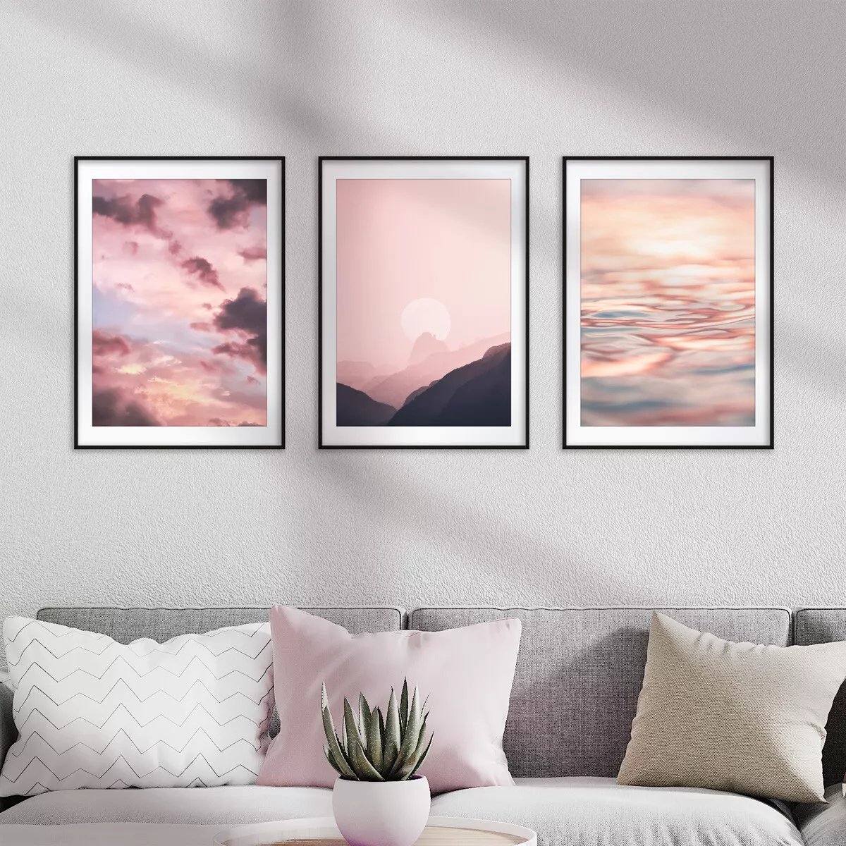 Print for living room deals