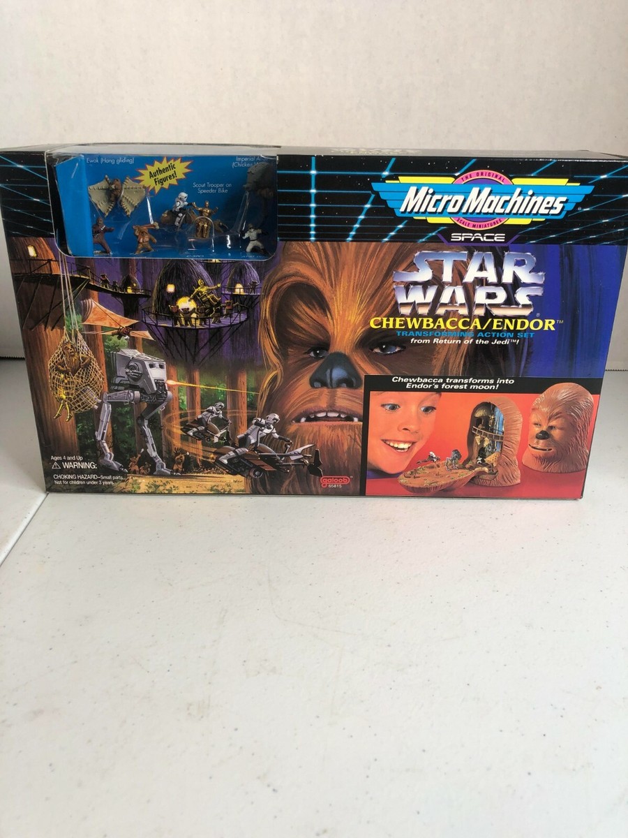 1995 Star Wars Micro Machines Chewbacca/Endor Transforming