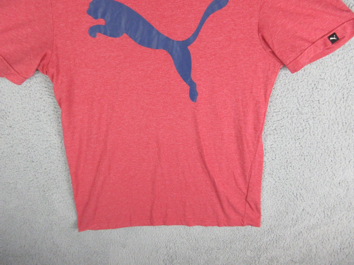 Red and blue puma shirt sale