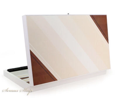 Luxe Tendance Amateur Backgammon XXL Tavla Jeu De Société Tendance Marron - Photo 1/4