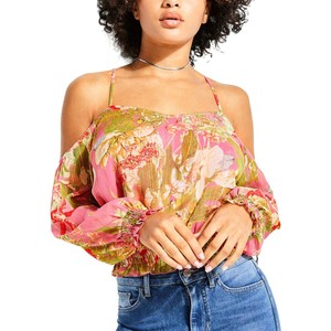 guess cold shoulder top