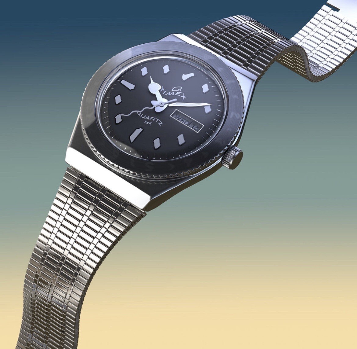 TIMEX END. X TIMEX Q SERIES 'WARP' WATCH - LE - NEW SEALED