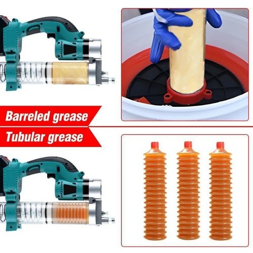 UK 10000PSL Cordless Grease Gun 960W Car Power Tool For Makita 18V Battery - Picture 7 of 11