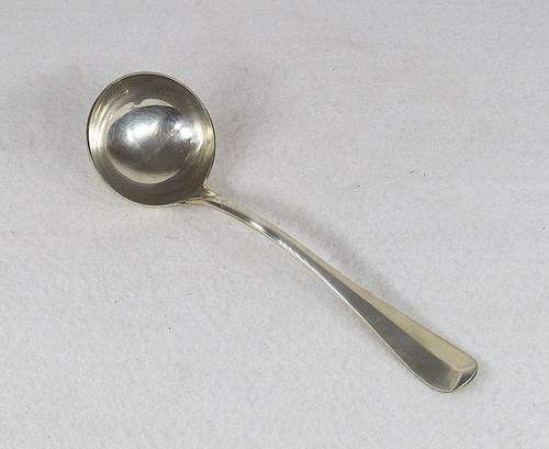 Victorian Francis Higgins London Silver Gravy Ladle - Picture 8 of 8