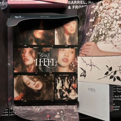G)I-DLE I Feel ALBUM GIDLE PHOTOCARD POCA polaroid ID card