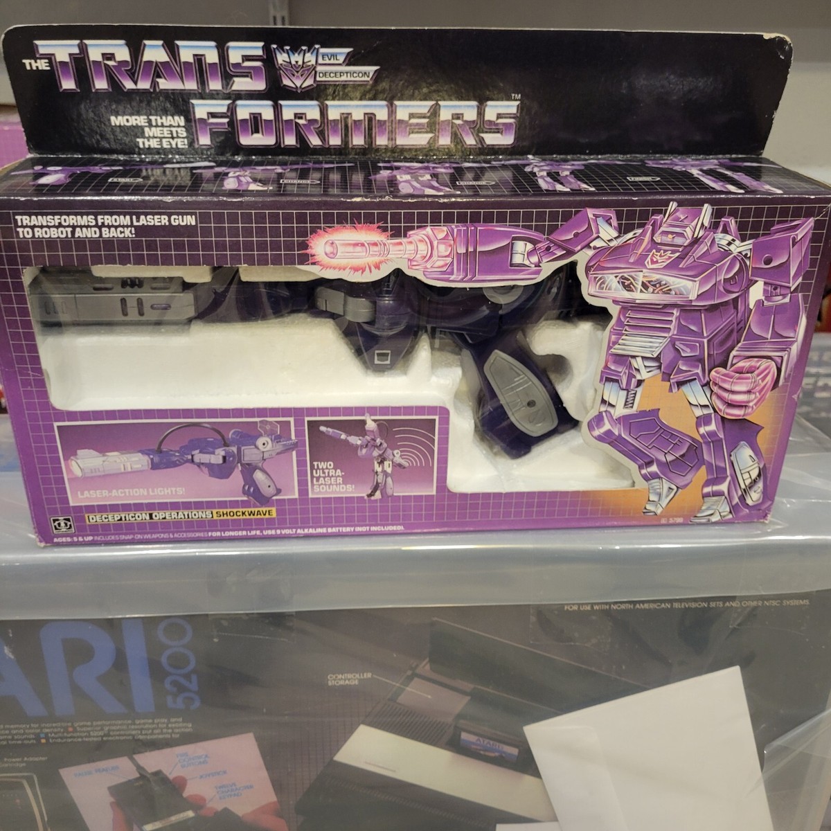 Transformers G1 1985 Shockwave NEW IN BOX. MIB Twist Tied | eBay