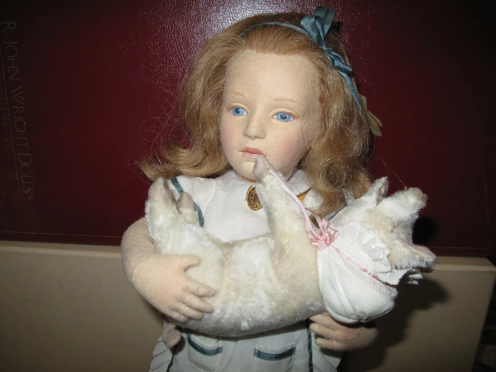 R John Wright Doll The Nursery Alice L.E 28 /250 VERY RARE R John Wright Doll The Nursery Alice L.E 28 /250 VERY RARE