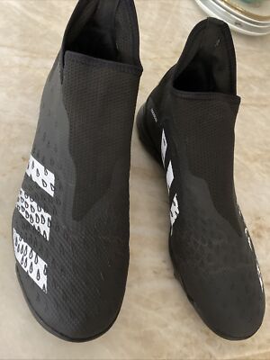 Adidas Predator Freak .3 Laceless Soccer Cleats Demonscale Black FY1035 Mens 11