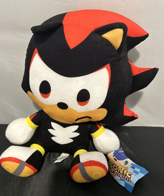 Sonic The Hedgehog Plush 9-Inch Shadow Big Head Modern Toy Factory Sega 