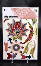 NEW BasicGrey BOXER Designer Chip Stickers Chipboard 4 Sheets 2007