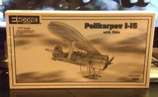 Polikarpov I-15 Soviet 30's biplane fighter (with skis) 1:72 scale FREE SHIPPING
