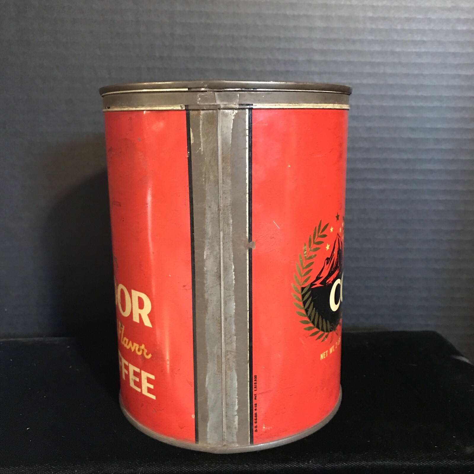 VINTAGE CONDOR COFFEE TIN-THE GREAT ATLANTIC & PACIFIC TEA CO. NEW YORK ...