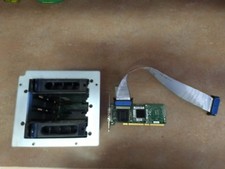 LSI Logic RAID SCSI PCBX520-A2 Controller  2 Maxtor 73GB SCSI Drives with Box