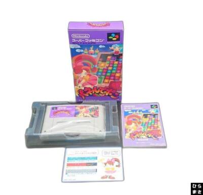 Panel De Pon Super Famicom Puzzle Spiel Nintendo SFC Japan Import