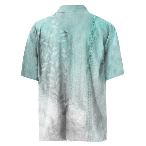 Men's Short Sleeve Button-Up Casual Cuban Guayabera Beach Wedding Dress Shirt - Picture 14 of 36