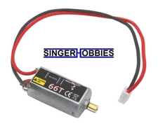 HOT RACING SXTF50M11 Axial SCX24 050 High Torque Motor w/Pinion (66T) HH