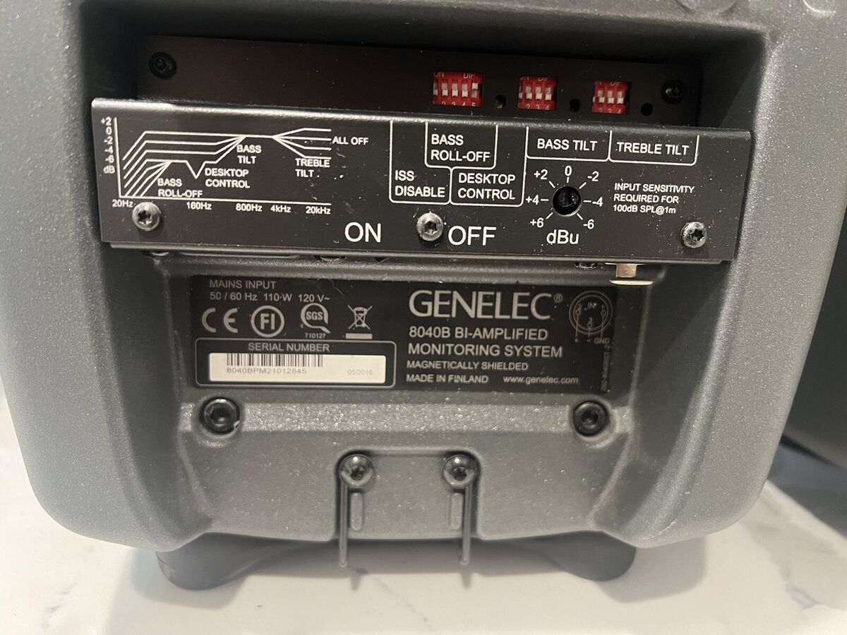 Genelec 8040b 6.5 Inch Powered Studio Monitors (PAIR) | eBay Genelec 8040b 6.5 Inch Powered Studio Monitors (PAIR) | eBay