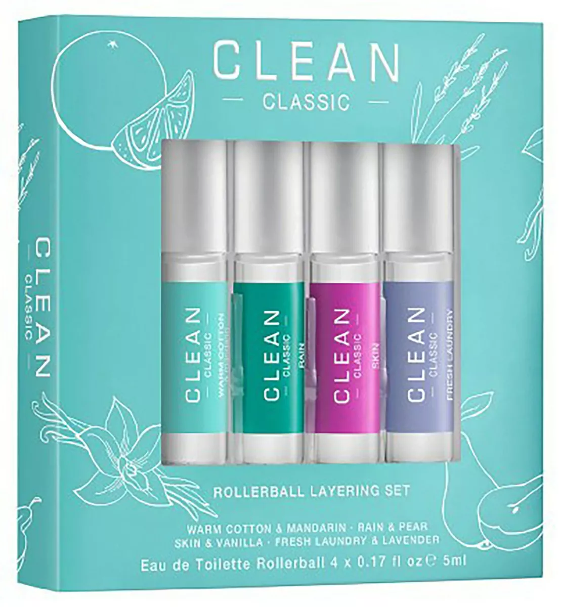 Clean Rollerball Layering Gift Set