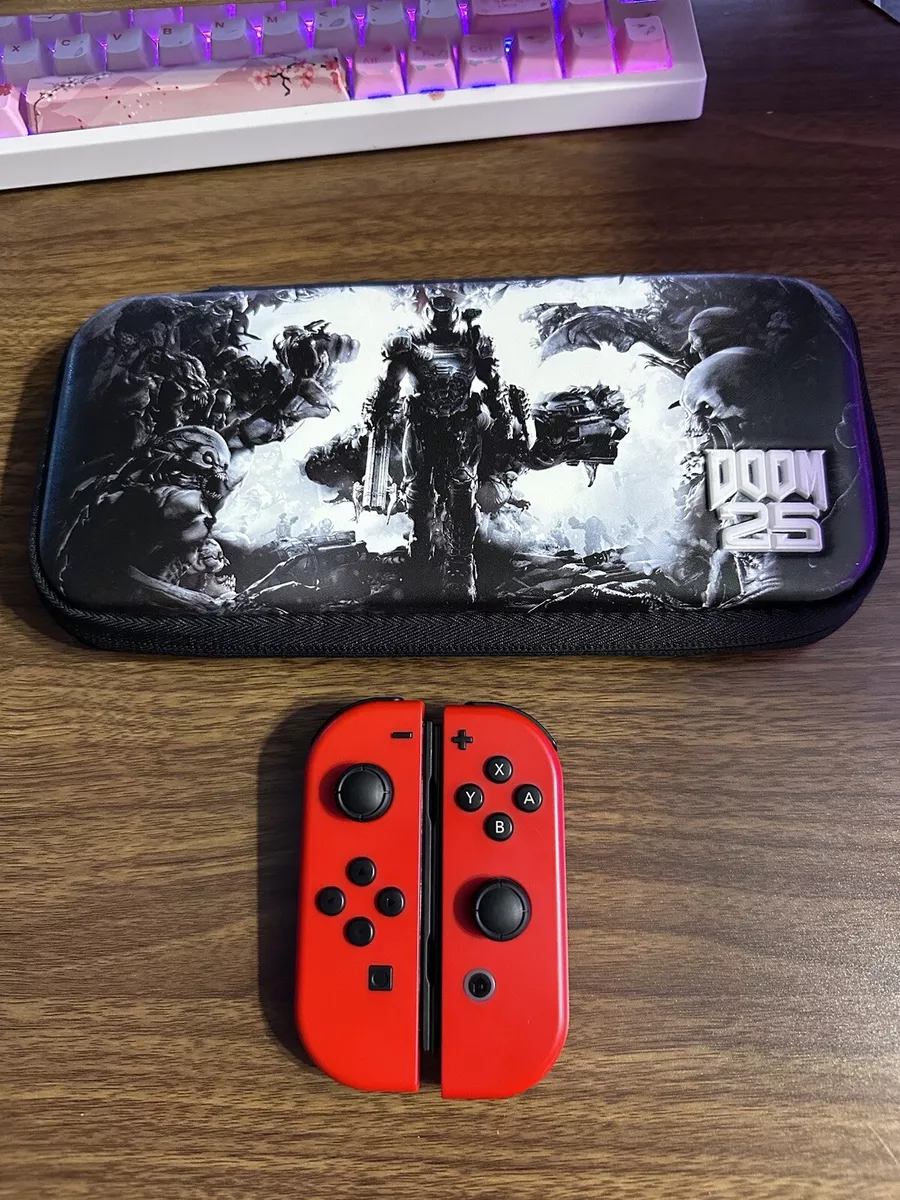 Mario odyssey cheap red joycons
