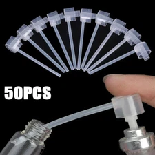 50Pcs Perfume Bottle Decant Nozzle Caps Cap Nozzles Atomizer Spray Refill Tools