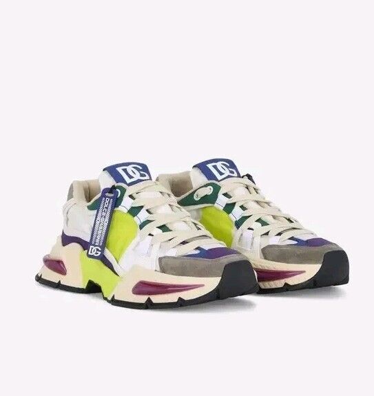 Dolce Gabbana Men's Multicolor Mixed Material Air Master Dolce Gabbana Men's Multicolor Mixed Material Air Master