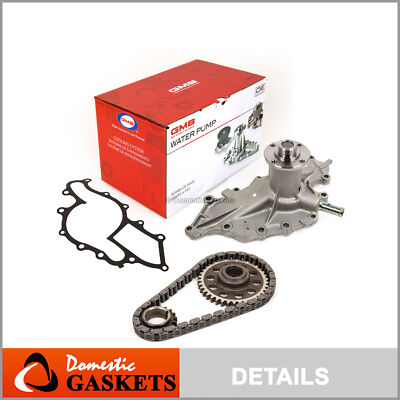 Timing Chain Kit Water Pump Fits 99-08 Mazda B3000 Ford Ranger VIN U  OHV 12V