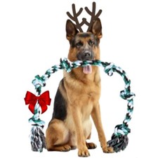 Giant Dog Rope Toy For Extra Large Dogs - 42 Inch Long 6 Knot Xxl Dog Rope
