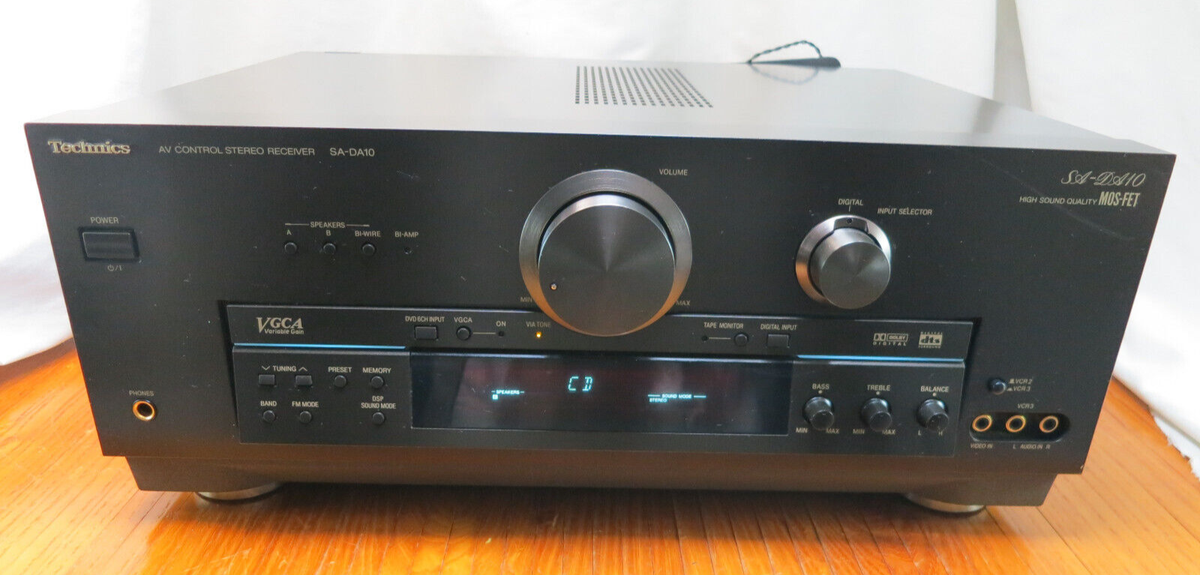 Technics AV Control Stereo Surround Sound Receiver SA-DA10 MOS-FET