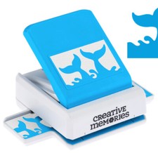 New Creative Memories Whale Tail Border Punch Scrapbooking Ocean NIB