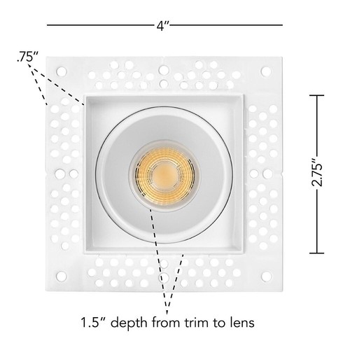 Maxxima 2” Trimless 5CCT Recessed Downlight LED 2 Inch White MRL-S20855S - Picture 4 of 9