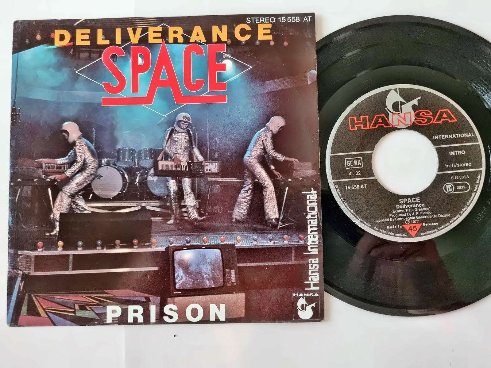 Space/ Ecama - Deliverance 7'' Vinyl Germany