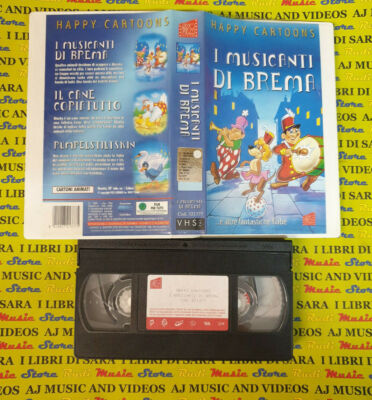 VHS Film DIE BREMEN MUSIKER Animation 1999 AVO FILM 321377 (F126) keine DVD**