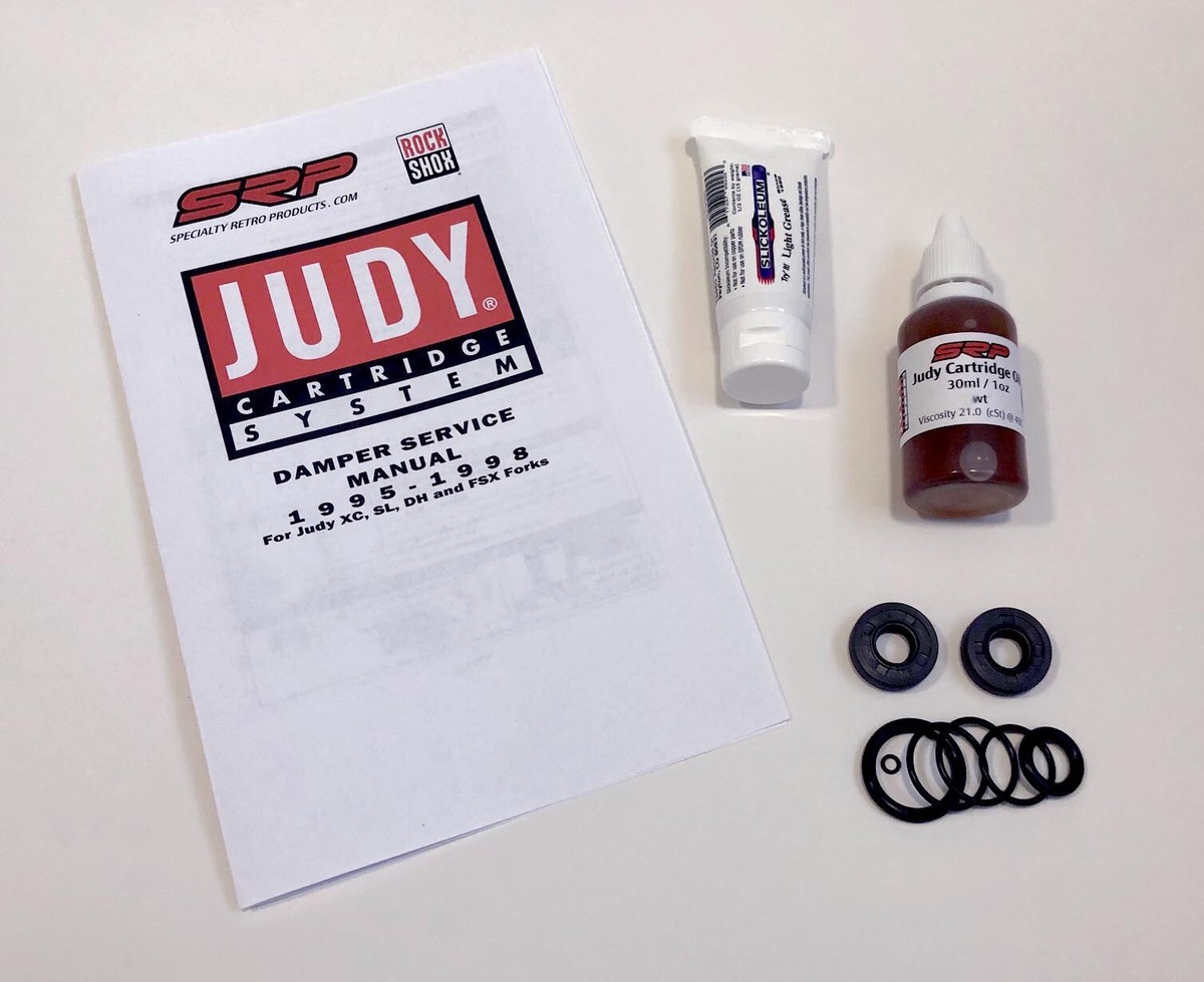 RockShox 1995-1997 Judy damper cartridge service kit by SRP RockShox 1995-1997 Judy damper cartridge service kit by SRP