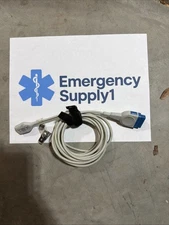 GE Masimo 4085 RD SET - 12 FOOT PS-10153D Patient Cable - Pulse Oximeter Adapter