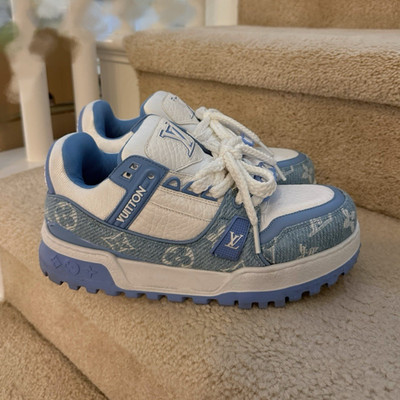 Louis Vuitton Trainer Maxi Sneaker Blue
